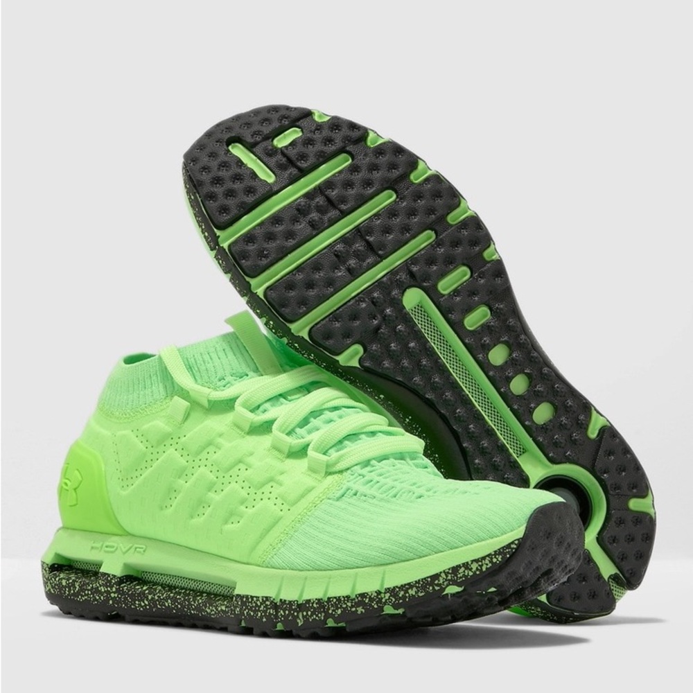 Under Armour UA HOVR Phantom - Highlighter Lime Green